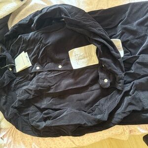 AllSaints Jet Black Birchwood LS Shirt (Size XL)